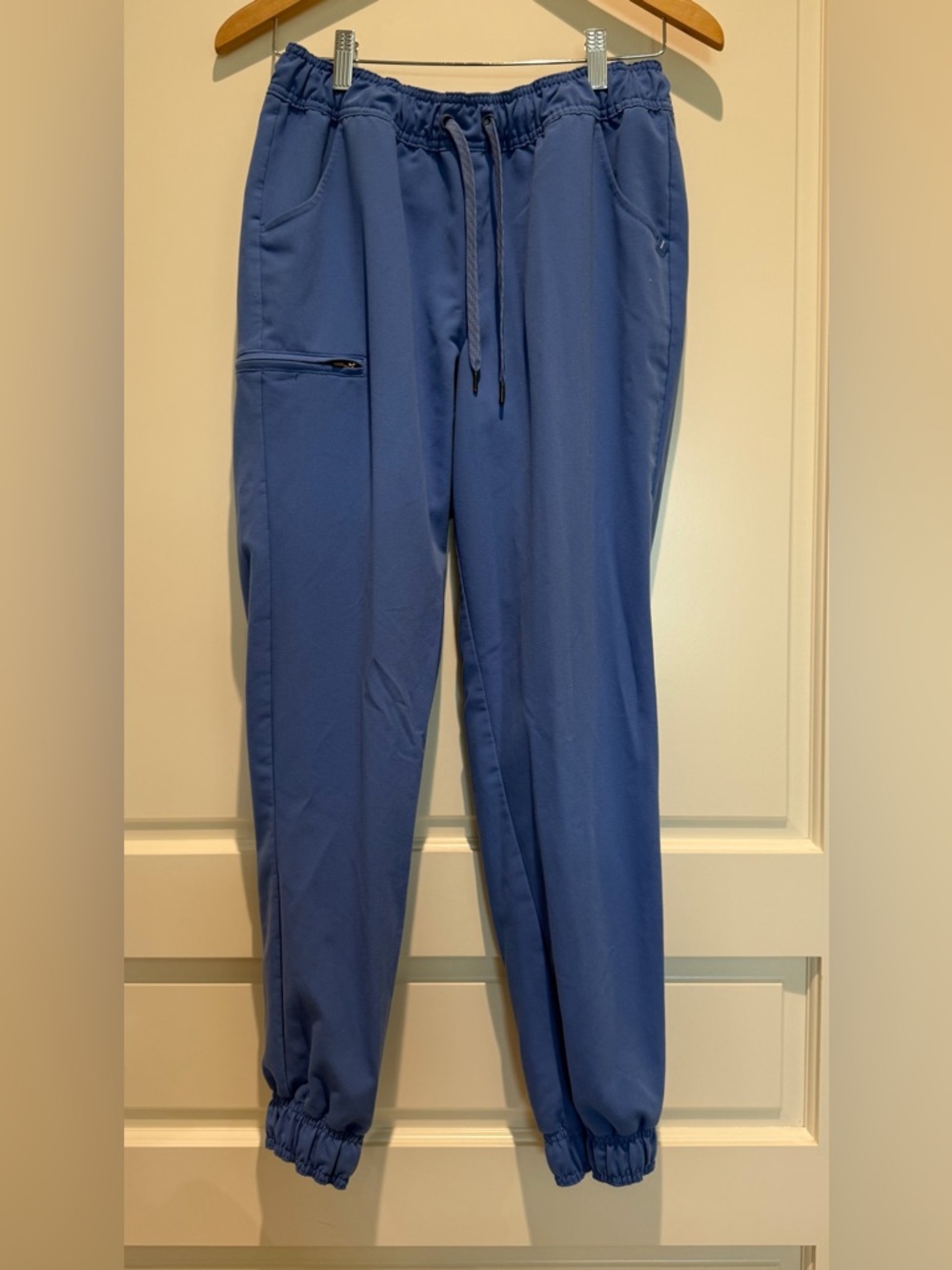 Women’s Scrub Joggers in Blue  - Periwinkle Blue - Size M